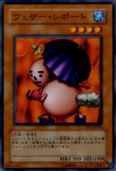 This is an image for the product Weather Report that has a rarity of Common in the Tournament Pack 2007 Vol.1 with a card code of TP01-JP005 that is available on the TEKKX Product website.