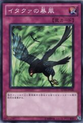 This is an image for the product Windstorm of Etaqua that has a rarity of Common in the Structure Deck: Dragunity Drive with a card code of SD19-JP030 that is available on the TEKKX Product website.