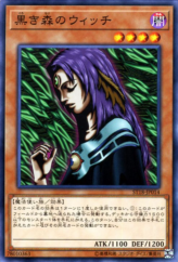 This is an image for the product Witch of the Black Forest that has a rarity of Common in the Starter Deck 2018 with a card code of ST18-JP014 that is available on the TEKKX Product website.