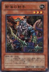 This is an image for the product Woodland Archer that has a rarity of Common in the Stardust Overdrive with a card code of SOVR-JP031 that is available on the TEKKX Product website.