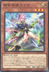 This is an image for the product Artmegia Litera that has a rarity of Common in the Duelist's Advance with a card code of DUAD-JP011 that is available on the TEKKX Product website.