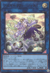 This is an image for the product Aromaseraphy Jasmine that has a rarity of Ultra Rare in the Quarter Century Chronicle side:Unity with a card code of QCCU-JP166 that is available on the TEKKX Product website.