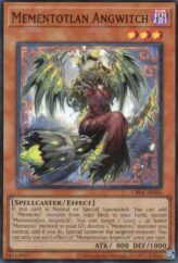 This is an image for the product Mementotlan Angwitch that has a rarity of Super Rare in the Creation Pack 04 with a card code of CR04-AE066 that is available on the TEKKX Product website.