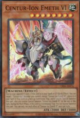 This is an image for the product Centur-Ion Emeth VI that has a rarity of Super Rare in the Creation Pack 04 with a card code of CR04-AE076 that is available on the TEKKX Product website.