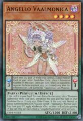 This is an image for the product Angello Vaalmonica that has a rarity of Secret Rare in the Creation Pack 04 +1 Bonus Pack with a card code of CR04-AES11 that is available on the TEKKX Product website.