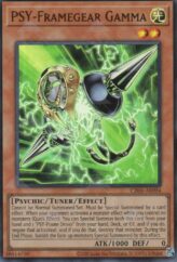 This is an image for the product PSY-Framegear Gamma that has a rarity of Ultra Rare in the Creation Pack 06 with a card code of CR06-AE094 that is available on the TEKKX Product website.