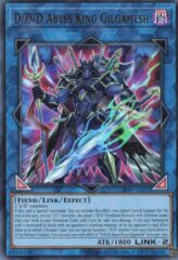This is an image for the product D/D/D Abyss King Gilgamesh that has a rarity of Ultra Rare in the Creation Pack 09 with a card code of CR09-AE025 that is available on the TEKKX Product website.