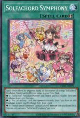 This is an image for the product Solfachord Symphony that has a rarity of Common in the Creation Pack 09 with a card code of CR09-AE073 that is available on the TEKKX Product website.