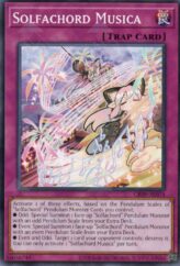 This is an image for the product Solfachord Musica that has a rarity of Common in the Creation Pack 09 with a card code of CR09-AE074 that is available on the TEKKX Product website.