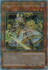 This is an image for the product Maliss  Dormouse that has a rarity of Quarter Century Secret Rare in the Deck-Build Pack: Crossover Breakers with a card code of DBCB-AE017 that is available on the TEKKX Product website.