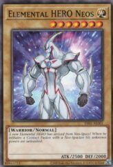 This is an image for the product Elemental HERO Neos that has a rarity of Common in the Duel-Ignition Deck: HERO with a card code of DI01-AE001 that is available on the TEKKX Product website.
