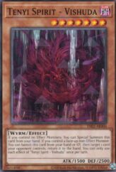 This is an image for the product Tenyi Spirit - Vishuda that has a rarity of Common in the Duel-Ignition Deck: Swordsoul with a card code of DI02-AE006 that is available on the TEKKX Product website.