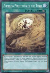 This is an image for the product Flawless Perfection of the Tenyi that has a rarity of Common in the Duel-Ignition Deck: Swordsoul with a card code of DI02-AE014 that is available on the TEKKX Product website.