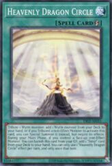 This is an image for the product Heavenly Dragon Circle that has a rarity of Common in the Duel-Ignition Deck: Swordsoul with a card code of DI02-AE015 that is available on the TEKKX Product website.