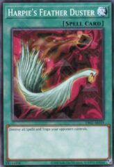 This is an image for the product Harpie's Feather Duster that has a rarity of Common in the Duel-Ignition Deck: Swordsoul with a card code of DI02-AE019 that is available on the TEKKX Product website.