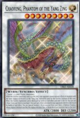 This is an image for the product Chaofeng, Phantom of the Yang Zing that has a rarity of Common in the Duel-Ignition Deck: Swordsoul with a card code of DI02-AE028 that is available on the TEKKX Product website.