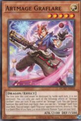 This is an image for the product Artmage Graflare that has a rarity of Common in the Duelist's Advance with a card code of DUAD-AE010 that is available on the TEKKX Product website.
