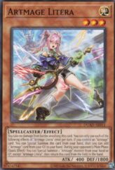 This is an image for the product Artmage Litera that has a rarity of Common in the Duelist's Advance with a card code of DUAD-AE011 that is available on the TEKKX Product website.
