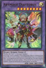 This is an image for the product Artmage Diactorus that has a rarity of Ultra Rare in the Duelist's Advance with a card code of DUAD-AE032 that is available on the TEKKX Product website.