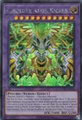 This is an image for the product Absolute Axon Kicker that has a rarity of Secret Rare in the Duelist's Advance with a card code of DUAD-AE034 that is available on the TEKKX Product website.
