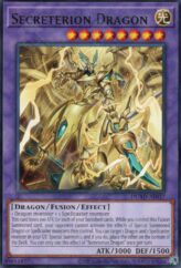 This is an image for the product Secreterion Dragon that has a rarity of Rare in the Duelist's Advance with a card code of DUAD-AE037 that is available on the TEKKX Product website.