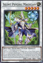 This is an image for the product Silent Psychic Magician that has a rarity of Rare in the Duelist's Advance with a card code of DUAD-AE038 that is available on the TEKKX Product website.