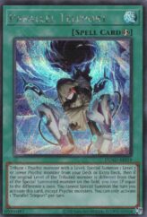 This is an image for the product Parallel Teleport that has a rarity of Secret Rare in the Duelist's Advance with a card code of DUAD-AE059 that is available on the TEKKX Product website.