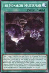 This is an image for the product The Monarchs Masterplan that has a rarity of Common in the Duelist's Advance with a card code of DUAD-AE061 that is available on the TEKKX Product website.