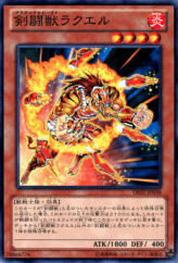 This is an image for the product Gladiator Beast Laquari that has a rarity of Common in the Duelist Edition Volume 2 with a card code of DE02-JP038 that is available on the TEKKX Product website.