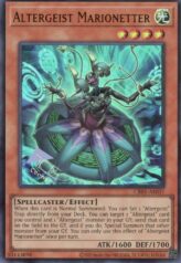 This is an image for the product Altergeist Marionetter that has a rarity of Ultra Rare in the Creation Pack 01 with a card code of CR01-AE037 that is available on the TEKKX Product website.