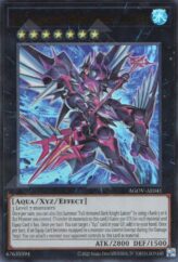 This is an image for the product Full Armored Dark Knight Lancer that has a rarity of Ultra Rare in the Age of Overlord with a card code of AGOV-AE041 that is available on the TEKKX Product website.