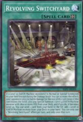 This is an image for the product Revolving Switchyard that has a rarity of Common in the Selection 5: Quarter Century Edition with a card code of SLF1-AE018 that is available on the TEKKX Product website.