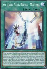 This is an image for the product Sky Striker Mecha Modules - Multirole that has a rarity of Common in the Selection 5: Quarter Century Edition with a card code of SLF1-AE058 that is available on the TEKKX Product website.