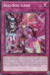 This is an image for the product Boo-Boo Game that has a rarity of Common in the Selection 5: Quarter Century Edition with a card code of SLF1-AE096 that is available on the TEKKX Product website.