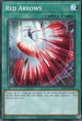 This is an image for the product Red Arrows that has a rarity of Common in the Selection 5: Quarter Century Edition with a card code of SLF1-AE105 that is available on the TEKKX Product website.