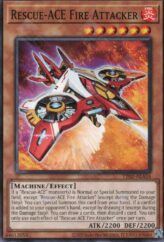 This is an image for the product Rescue-ACE Fire Attacker that has a rarity of Common in the Tactical-Try Deck: Rescue-ACE with a card code of TT02-AEA04 that is available on the TEKKX Product website.