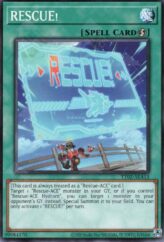 This is an image for the product RESCUE! that has a rarity of Common in the Tactical-Try Deck: Rescue-ACE with a card code of TT02-AEA13 that is available on the TEKKX Product website.