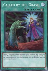 This is an image for the product Called by the Grave that has a rarity of Common in the Tactical-Try Deck: Rescue-ACE with a card code of TT02-AEA21 that is available on the TEKKX Product website.