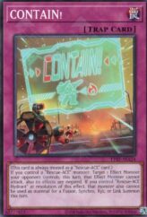 This is an image for the product CONTAIN! that has a rarity of Common in the Tactical-Try Deck: Rescue-ACE with a card code of TT02-AEA24 that is available on the TEKKX Product website.