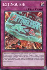 This is an image for the product EXTINGUISH! that has a rarity of Common in the Tactical-Try Deck: Rescue-ACE with a card code of TT02-AEA25 that is available on the TEKKX Product website.