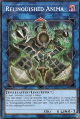This is an image for the product Relinquished Anima that has a rarity of Common in the Tactical-Try Deck: Rescue-ACE with a card code of TT02-AEA27 that is available on the TEKKX Product website.