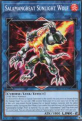 This is an image for the product Salamangreat Sunlight Wolf that has a rarity of Common in the Tactical-Try Deck: Rescue-ACE with a card code of TT02-AEA29 that is available on the TEKKX Product website.