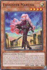 This is an image for the product Exosister Martha that has a rarity of Common in the Tactical-Try Deck: Exosister with a card code of TT02-AEB01 that is available on the TEKKX Product website.