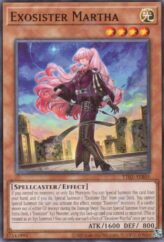 This is an image for the product Exosister Martha that has a rarity of Common in the Tactical-Try Deck: Exosister with a card code of TT02-AEB01 that is available on the TEKKX Product website.