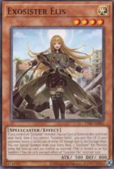 This is an image for the product Exosister Elis that has a rarity of Common in the Tactical-Try Deck: Exosister with a card code of TT02-AEB02 that is available on the TEKKX Product website.