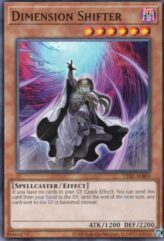 This is an image for the product Dimension Shifter that has a rarity of Common in the Tactical-Try Deck: Exosister with a card code of TT02-AEB09 that is available on the TEKKX Product website.