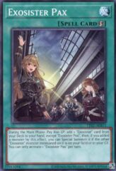 This is an image for the product Exosister Pax that has a rarity of Common in the Tactical-Try Deck: Exosister with a card code of TT02-AEB13 that is available on the TEKKX Product website.