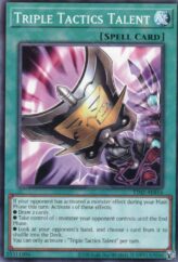 This is an image for the product Triple Tactics Talent that has a rarity of Common in the Tactical-Try Deck: Exosister with a card code of TT02-AEB16 that is available on the TEKKX Product website.