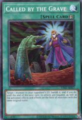 This is an image for the product Called by the Grave that has a rarity of Common in the Tactical-Try Deck: Exosister with a card code of TT02-AEB17 that is available on the TEKKX Product website.