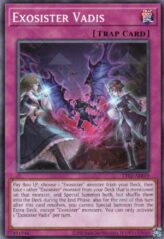 This is an image for the product Exosister Vadis that has a rarity of Common in the Tactical-Try Deck: Exosister with a card code of TT02-AEB19 that is available on the TEKKX Product website.